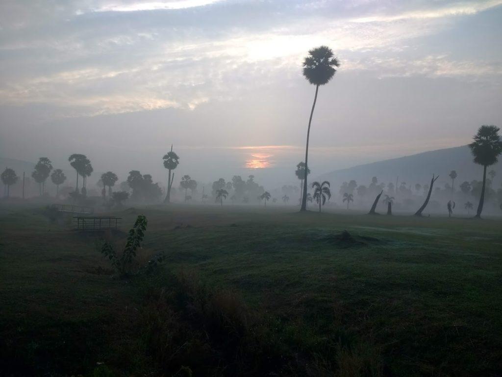east point golg course vishakapatnam early morning