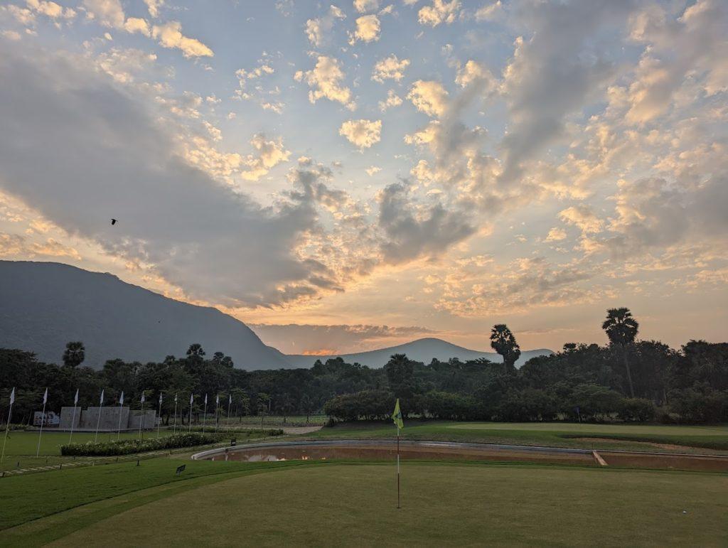 east point golg course vishakapatnam green flag