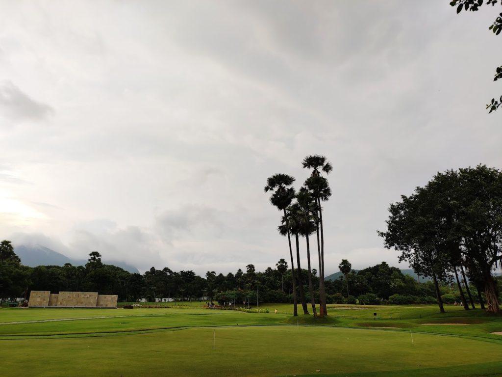east point golg course vishakapatnam practice green