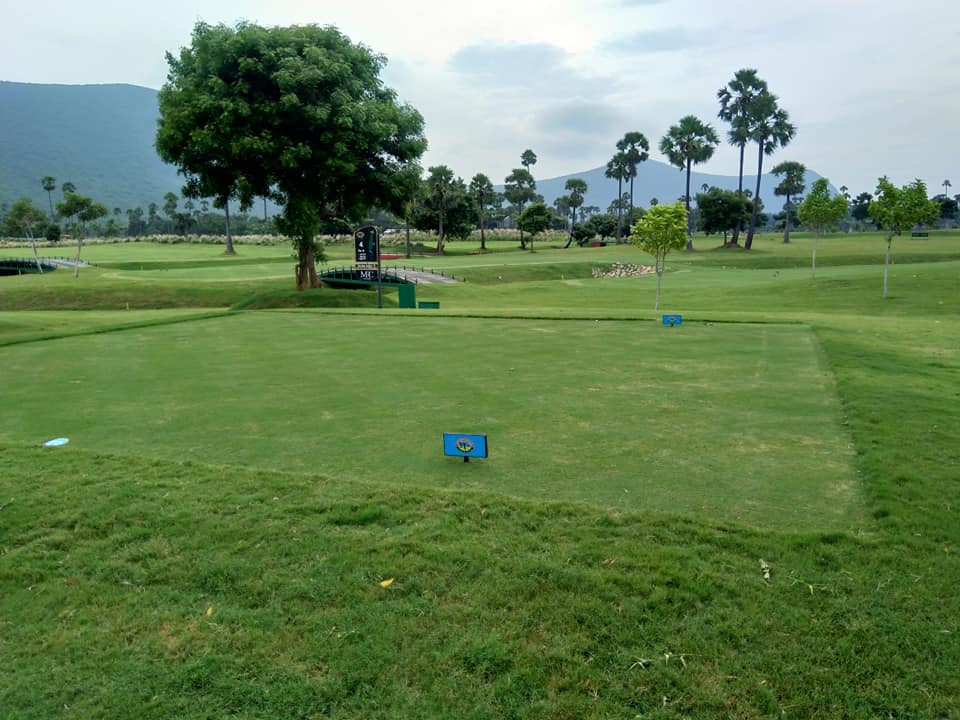 east point golg course vishakapatnam tee box 2